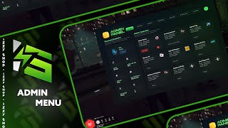 FiveM Advanced Admin Menu  ESX  QBCORE  QBOX [upl. by Wylen]