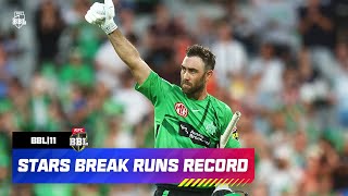 2273 Maxwell Dominates As Stars Hit The Highest Big Bash Score  BBL11 [upl. by Akirret]