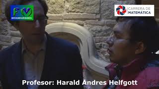 Entrevista al Prof Harald Helfgott [upl. by Nerte]