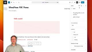 WordPress Full Site Editing 9  Style Blocks [upl. by Roley]