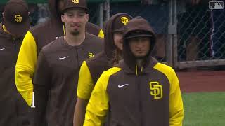 Padres Pitchers Mimic Yu Darvish [upl. by Raquel]