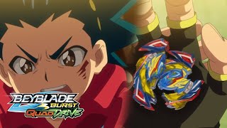 Valt makes a new Valtryek BEYBLADE BURST QUADDRIVE EPISODE 19 Regnars Wrath Glory Pendulum [upl. by Sukcirdor]