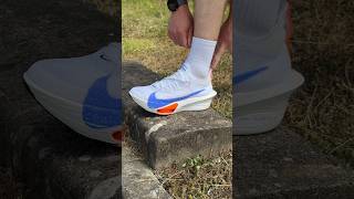 Stepping into Nike Blueprint 💙🧡 running runningshoes nike marathon [upl. by Rusty]