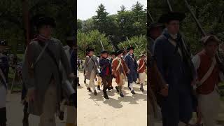 After Battle March history reenactors revolutionarywar [upl. by Lauder]