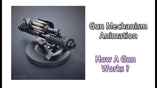 Gun Mechanism Animation  Awesome Gun Design Concepts [upl. by Ytirahs717]