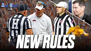 Rule Changes YOU Should know entering 2024 College Football Season  10 Second Runoff 2 Min Warning [upl. by Alvera742]