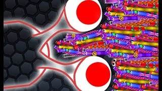 Slitherio Immortal Snake Hack Secret Bots in Slitherio EPIC SLITHERIO GAMEPLAY [upl. by Llennahc317]