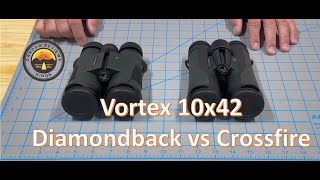 Vortex Diamondback vs Crossfire 10x42 Binoculars [upl. by Nhar]