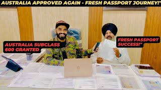 quotVisa Victory Australia Approved Again  Fresh Passport Successquot [upl. by Annet]