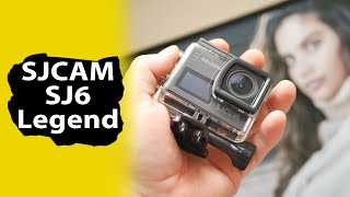 SJCAM SJ6 Legend  устройство три в одном экшнкамера видеорегистратор и вебкамера [upl. by Yreneh]