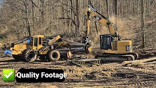 Mechanical logging Crew Hardwood [upl. by Aikmat]