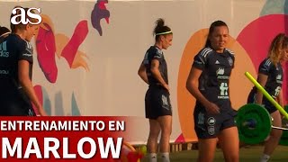 EUROCOPA FEMENINA  Entrenamiento de la SELECCIÓN ESPAÑOLA en MARLOW  Diario AS [upl. by Adi]