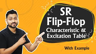 SR flip flop Characteristic amp Excitation Table  Sequential Circuits [upl. by Marian]