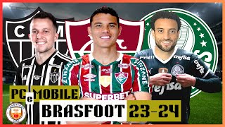 Atualização Brasfoot PC e MOBILE  Maio Ligas européias e jogadores [upl. by Assila]