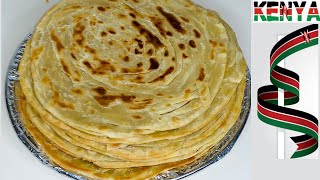 🇰🇪 How To Make Soft Layered Chapatis  Kenyan Style  Cooking With Liz [upl. by Ahsineg]