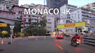 Monaco 4K  Billionaires Playground  Sunset Drive [upl. by Hamfurd]