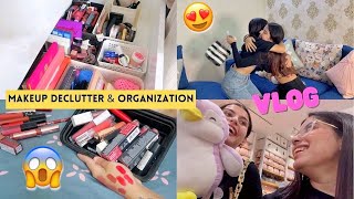 Declutter amp Organise Makeup Vanity amp Day out with yashitarai Vlog Anindita Chakravarty [upl. by Moor758]