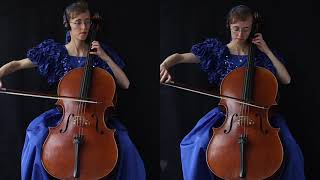 Bloch Prayer arranged for Cello Duet by Melanie Ellison [upl. by Hoover]