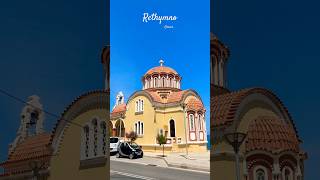 Rethymno Old Town A Blend of Cultures and Centuries crete travelshorts europe greece [upl. by Nivrac151]