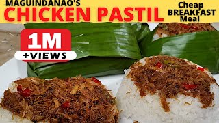 CHICKEN PASTIL  PATER  Maguinadaoan Recipe  Quick and Easy  Trending Viral STREETFOOD ng Quiapo [upl. by Anital518]