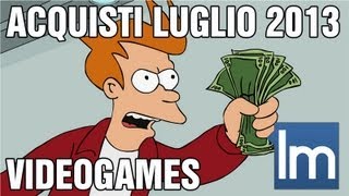 VIDEOGIOCHI  USCITE LUGLIO 2013 [upl. by Carolynne]