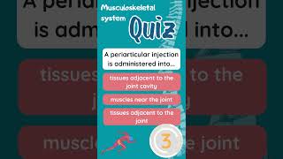 💡 Test your knowledge medicine disorders musculoskeletal [upl. by Aramad]