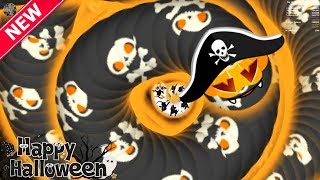 Wormateio Halloween Skins Update  Wormateio Unlock 1000000Coins For Free Wormateio Gameplay [upl. by Halas]