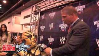 WWE WrestleMania XXV  Houston We Have Axxess [upl. by Yeniffit]