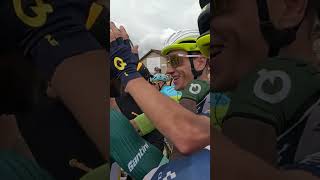 BINIAM GIRMAY WINS AGAIN 🇪🇷🥇 tourdefrance cycling eritrea [upl. by Subocaj]