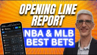 2024 NBA Playoffs Predictions Picks and Odds  MLB Early Line Moves 43024 Opening Line Report [upl. by Barnabe]