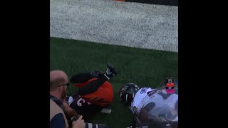 Chase Brown catches for a 4yard Touchdown vs Baltimore Ravens [upl. by Lalat]