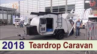 The 2018 Teardrop Caravan  Ranger Herocamper [upl. by Anerev]