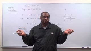 Logic and Truth Tables  Part 2 Logical Connectives [upl. by Tema624]