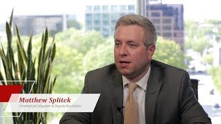 Matt Splitek Commercial Litigation amp Dispute Resolution Attorney [upl. by Drugge]