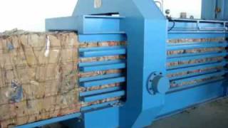 Automatic Horizontal Baling Press Machine TECHGENE TB1011H5 [upl. by Boff]