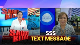 Text notification mula sa SSS  SagotKita [upl. by Ydieh]