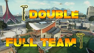 Black ops II  Double Full Team en RampD  Couteau  Tomahawk  Nuketown [upl. by Atiuqer440]