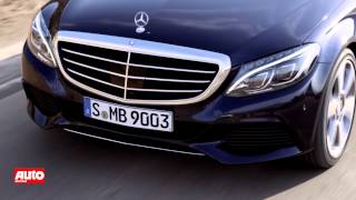 Mercedes CKlasse 2014 Erstes Video zur W205 Limousine [upl. by Aihcela]