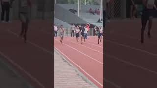 school zone 🏟️ running trackandfield schoolgame athleticstrack athlete like youtubeshorts [upl. by Atnahsa]