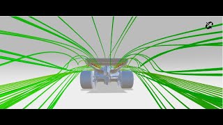 Caminho do ar através de um Fórmula 1 Como é a aerodinâmica de um F1 [upl. by Divd]