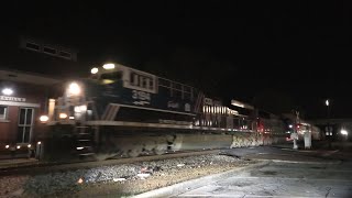 CSX 3194 leads I141 through Cartersville GA 111124 [upl. by Seltzer4]