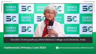 Testimonial by Nandita Chattopadhyay  Primary Healthcare 2024 [upl. by Floyd948]