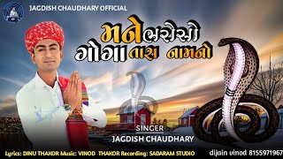 goga maharaj song  મને ભરોસો એક ગોગા તારા નામનો gujarati new song Jagdish Chaudhary [upl. by Aerdnac]