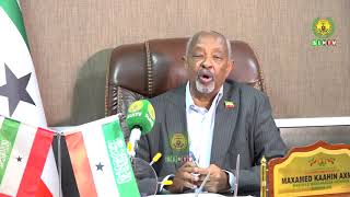 Wasiirka Arimaha Gudaha Somaliland oo fashiliyey heshiis soomalida laga qarinayey oo dhinaca badda [upl. by Nafis]