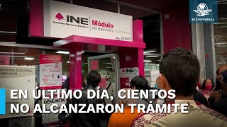 INE amplía plazo para personas que no pudieron concluir trámite de credencial de elector [upl. by Larisa]