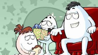 Huevocartoon  Feliz Navidad familia [upl. by Eelyak830]