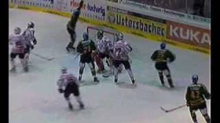 Videohighlights  Augsburger Panther vs DEG Metro Stars [upl. by Enahpad]