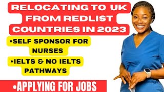 GUARANTEED WAYS TO GET NURSING JOBS IN UK FROM A RED LIST COUNTRY IN 20232024 [upl. by Smalley]