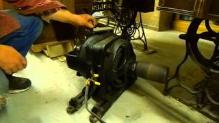 Early Kimble Electric Motor with Flat Belt Drive [upl. by Conlee]