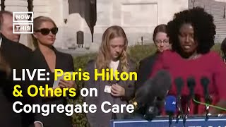 Paris Hilton amp Dems Hold Presser on Childrens Treatment Centers  LIVE [upl. by Anilak799]